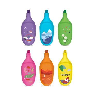 LEBEZ - EVIDENZIATORE FLUO BESTY SUMMER ASSORTITO
