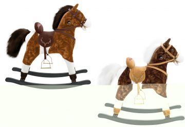 CAVALLO A DONDOLO PELUCHE CON SUONO