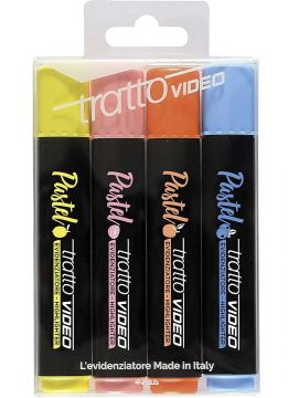 BUSTA CON 4 TRATTO VIDEO PASTEL