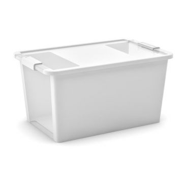 CONTENITORE BI BOX BIANCO 55X35 H 28CM 40LT