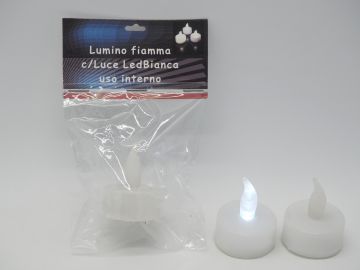 LUMINO FIAMMA CON LUCE LED