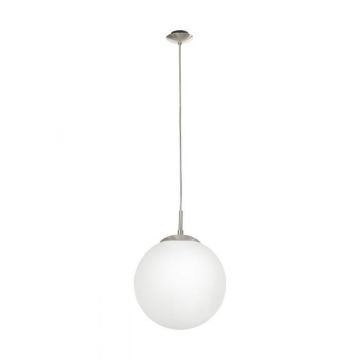 LAMPADARIO 1 LUCE RONDO SATINATO D. 25CM - 1X60W E27