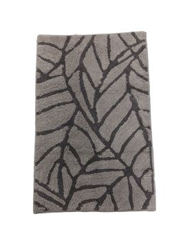 TAPPETO BAGNO LEAFY GHIACCIO 60X100CM