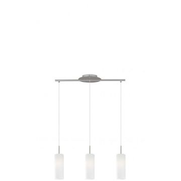 LAMPADARIO 3 LUCI TROY 3 SATINATO 110CM - 3X40W E27