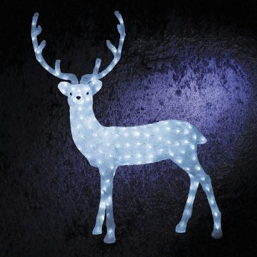 RENNA 200 LED BIANCO FREDDO IN ACRILICO USO EST 117.5X28CM H 85.5CM