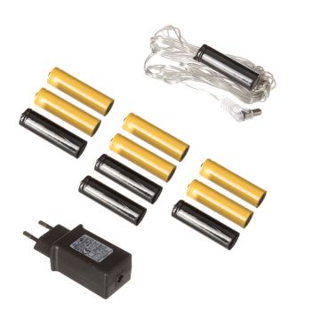 SET 10 TRASFORMATORI PER BATTERIE AA 