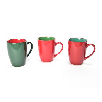 MUG 360ML 11,5X8,5X11CM COLORI ASSORTITI