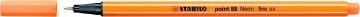 STABILO - FINELINER POINT 88 ARANCIONE FLUORESCENTE