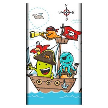 TOVAGLIA DI CARTA 120X180CM PIRATE CREW LACCATO