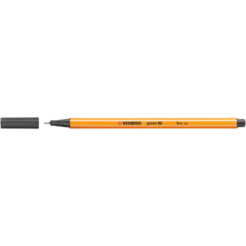 STABILO - FINELINER POINT 88 GRIGIO NERASTRO
