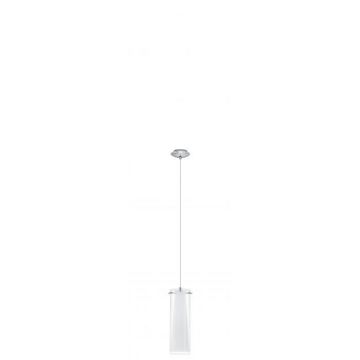 LAMPADARIO 1 LUCE PINTO CROMATO 110CM - 1X40W E27