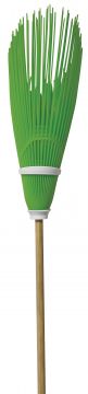 SCOPA VERDE IN PVC PER ESTERNO