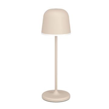 LAMPADA DA TAVOLO MANNERA SABBIATO H. 34CM - 2.2W 3000K 200lm