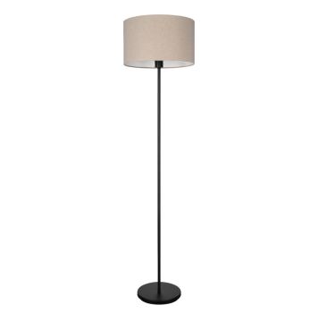 PIANTANA FENIGLIA ACCIAIO NERO E NATURAL H. 151CM - 1XE27 40W