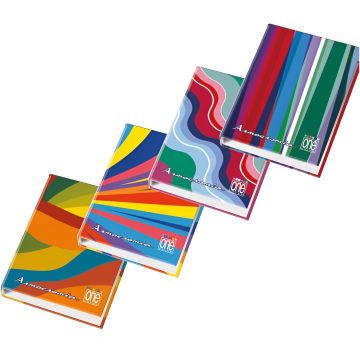 ONE COLOR - RACCOGLITORE AD ANELLI ARMOCROMIA 26X32 CM A4 ASS.
