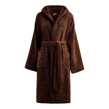 ZUCCHI - ACCAPPATOIO SOLOTUO 100% SPUGNA DI COTONE TG.XXL CIOCCOLATO