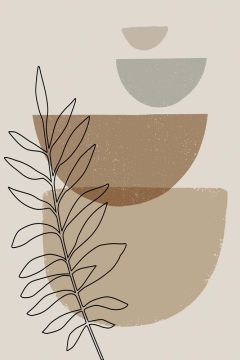 TELA CON STAMPA NATURE STONES SU CORNICE DI LEGNO 80X120CM SP 1.8CM