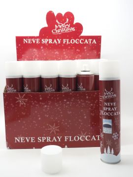 BOTTIGLIA CON NEVE FLOCCATA 750ML