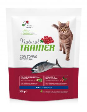 NATURAL TRAINER CAT ADULTO TONNO GR 0.3