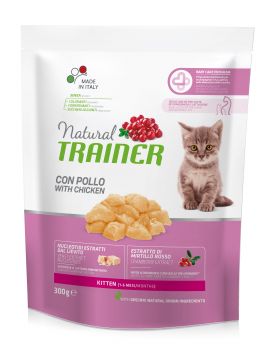 NATURAL TRAINER CAT KITTEN POLLO KG 0.3