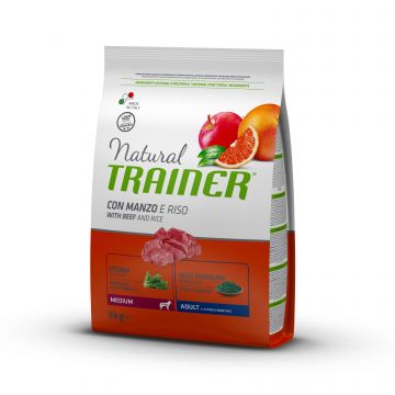 NATURAL TRAINER DOG ADULTO MEDIUM MANZO KG 3