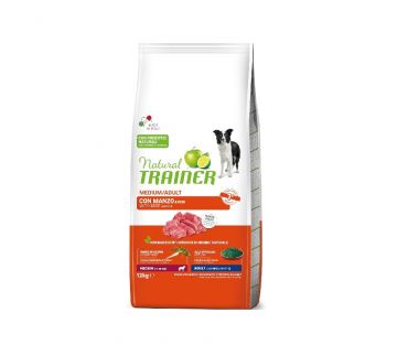 NATURAL TRAINER ADULTO MEDIUM MANZO 12KG