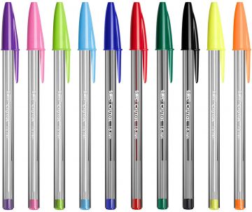 PENNA SFERA CRISTAL MULTICOLOR 1.6MM