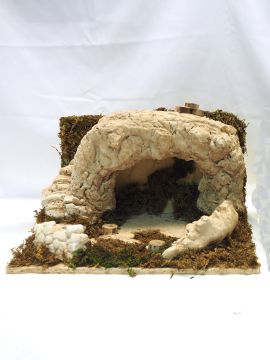 AMBIENTAZIONE PER PRESEPE H 34X30,5X43CM