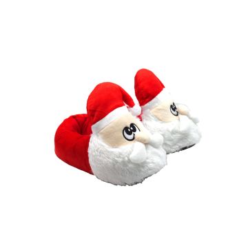 SET 2 PANTOFOLE A FORMA DI BABBO NATALE