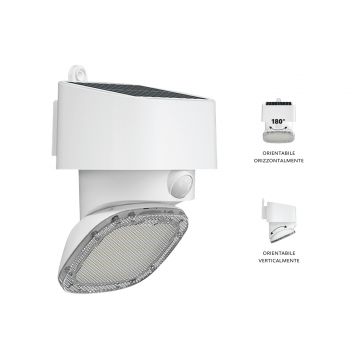 LED SOLARE MULTIFUNZIONE/ORIENTABILE 20001M