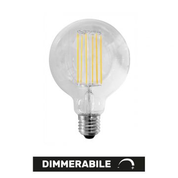 LAMPADINA GLOBO G95 DIMMERABILE LED 10W 1300LM 2700K E27