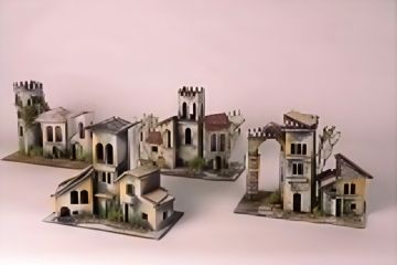 CASA DI CARTA 20X10 H. 17CM ASSORTITO