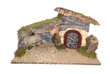 CAPANNA VUOTA 43X25CM H 25CM