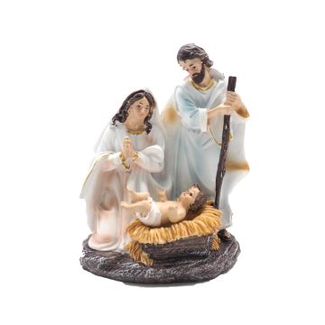 NATIVITÀ CON GESÙ STACCATO 14X9 H. 20CM