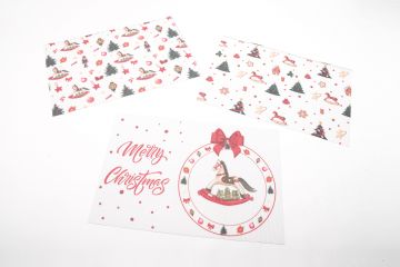 TOVAGLIETTA IN PVC "CHRISTMAS STORY" 45X30CM ASSORTITO