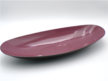 SVUOTATASCHE OVALE IN PLASTICA CM 55X22 H.7.5 VIOLA