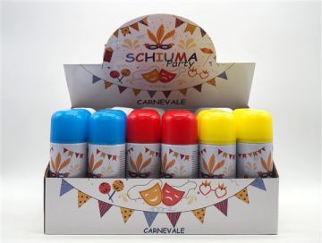BOTTIGLIA CON SCHIUMA COLORATA 80GR 250ML