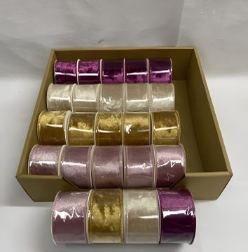 ROTOLO NASTRO IN VELLUTO 3.8X270CM ASSORTITO