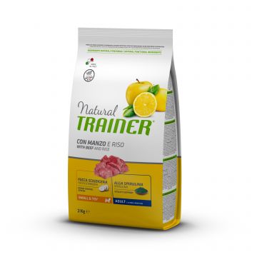 NATURAL TRAINER DOG ADULTO SMALL &TOY MANZO KG 2