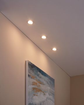 SET 3 LAMPADE AD INCASSO A LED PENETO BIANCO DIAM. 8.7CM - 3X46W 3000K 3X400lm