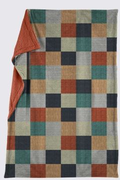 PLAID NANA PRINTED 130X160CM MOSAK