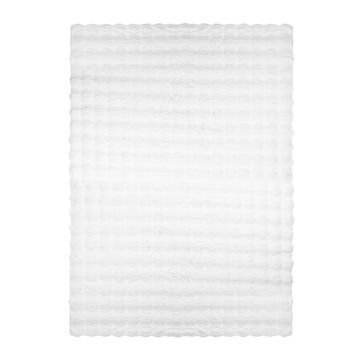 TAPPETO BUBBLE BIANCO 160X230CM SP 3.8CM