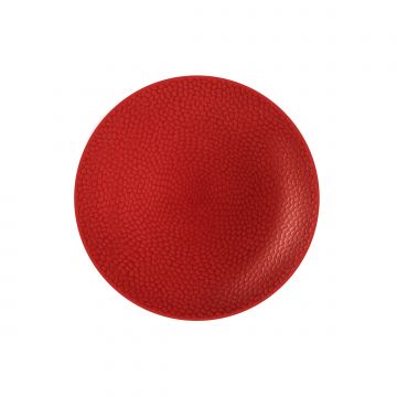 PIATTO DA FRUTTA STONE ROSSO D. 20CM