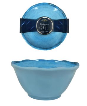 CIOTOLA IN MELAMINA BLU PEPPER DIAM. 28 H 10CM