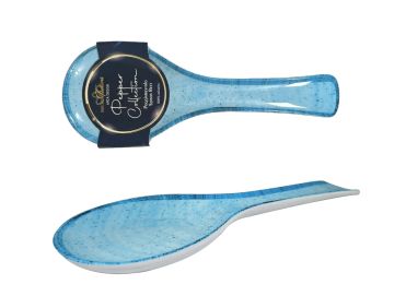 POGGIAMESTOLO IN MELAMINA BLU PEPPER 29X10CM
