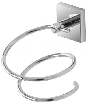 PORTA ASCIUGACAPELLI CROMO EASY