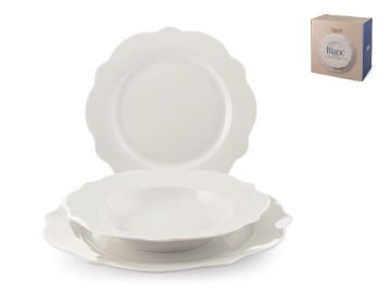 SERVIZIO PIATTI DA 18PZ NBC BB FEST BLANC