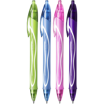 BIC - PENNA GEL A SCATTO GELOCITY QUICK DRY COLORI ASSORTITI