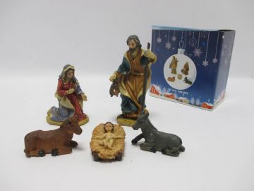 SET 5PZ SOGG.PRESEPE ANTICATI