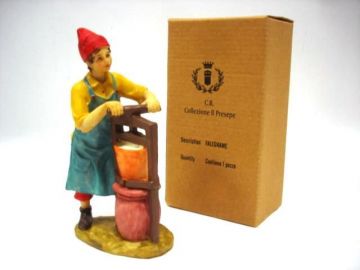 STATUINA FALEGNAME 9.5X6.3 H. 18CM